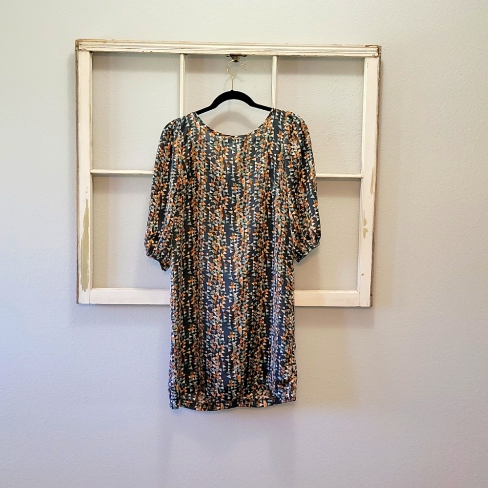 Hello Miss Geometric Shift Dress - Sz M